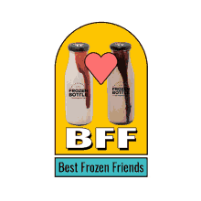 best freind best frien dosti frozen bottle