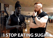 I Stop Eating Sugar No Sweets GIF