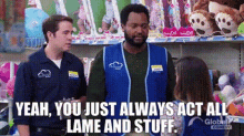 Superstore Marcus GIF - Superstore Marcus Yeah You Just Always Act All Lame And Stuff GIFs
