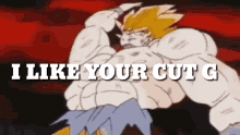 Goku Supersaiyancutg I Like Your Cut G GIF