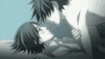 Anime Kissing GIF - Anime Kissing Kiss - Discover & Share GIFs