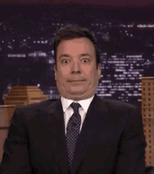 late night show jimmy fallon shooked shocked funny