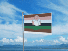 Peter Griffin Flag GIF - Peter Griffin Flag Peter GIFs