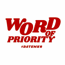 word priority