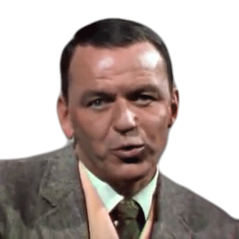 Turning Head Frank Sinatra Sticker - Turning Head Frank Sinatra Ive Got You Under My Skin Stickers