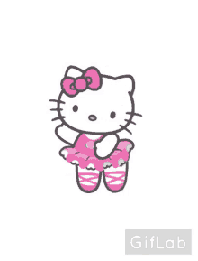 Hello Kitty Ballet GIF