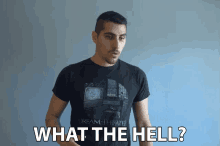 What The Hell Rudy Ayoub GIF - What The Hell Rudy Ayoub Shocked GIFs