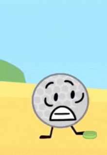 Tpot The Power Of Two GIF - Tpot The Power Of Two Bfdi Golfball GIFs