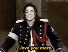 Michael Jackson I Love You More GIF - Michael Jackson I Love You More Talking GIFs
