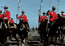 rcmp march horse marching soldiers