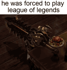 He Was Forced To Play League Of Legends Lost Ark GIF