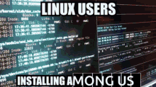 Linux Among Us GIF - Linux Among Us Installing GIFs