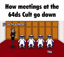 64ds Board Meeting GIF - 64ds Board Meeting Rhythm Heaven GIFs
