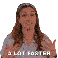 A Lot Faster Emily Brewster Sticker - A Lot Faster Emily Brewster Foodbox Hq Stickers