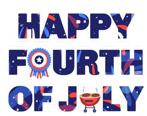 Happy Fourth Of July 4th Of July Sticker - Happy Fourth Of July 4th Of July Happy4th Stickers