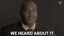 We Heard About It Stacey King GIF - We Heard About It Stacey King Chicago Bulls GIFs