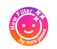 Nora Jaswa Happy Sticker - Nora Jaswa Happy Good Vibes Stickers