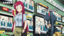 Devil Part Timer Anime GIF - Devil Part Timer Anime Gamers Microsoft GIFs