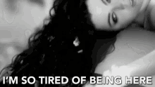 being tired
