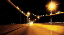 Road Nightlights GIF