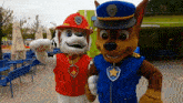 Paw Patrol Mascot Costume GIF - Paw Patrol Mascot Costume Fursuit GIFs