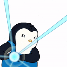 power bear explosion goku penguin