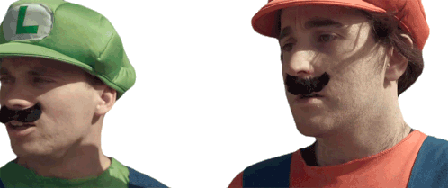 Looking At Each Other Luigi Sticker