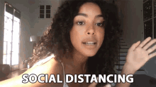 Social Distancing Arlissa GIF - Social Distancing Arlissa Make A Distance GIFs