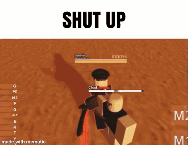 Shut Up Roblox Memes GIF