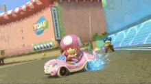 Toadette Mario Kart GIF - Toadette Mario Kart Vroom GIFs