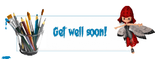 Animated Fairy Reaction Get Well Soon Sticker - Animated Fairy Reaction Get Well Soon Stickers