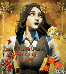 Good Morning Marigold GIF - Good Morning Marigold Marigold Fortnite GIFs