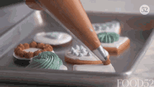 Decorating Cookie Food52 GIF - Decorating Cookie Food52 Piping GIFs
