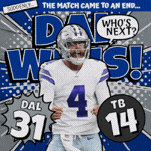 Dallas Cowboys 31-14 Tampa Bay Buccaneers highlights and scores in NFL  Playoffs