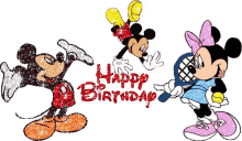 Happy Birthday GIF - Happy Birthday Mickey Mouse GIFs