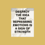 Destroy The Idea That Repressing Emotions Is A Sign Of Strength Shredder GIF - Destroy The Idea That Repressing Emotions Is A Sign Of Strength Shredder Emotions GIFs