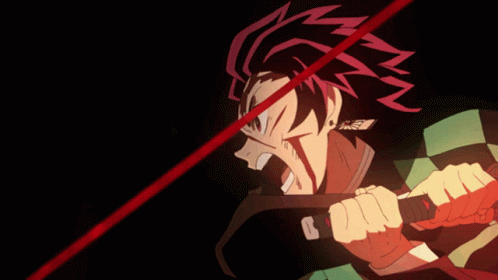 Tanjiro Anime Fight GIF - Tanjiro Anime Fight Attack - Discover & Share GIFs