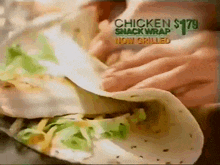 Mcdonalds Chicken Snack Wrap GIF - Mcdonalds Chicken Snack Wrap Snack Wrap GIFs