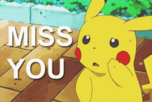 Miss You Pikachu GIF - Miss You Pikachu Pokemon GIFs
