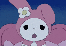 Tired My Melody GIF - Tired My Melody GIFs
