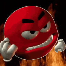 Red Ball Angry GIF - Red Ball Angry Angry Fist GIFs