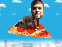 Pablo Lopez Pizza GIF - Pablo Lopez Pizza Flying Carpet GIFs