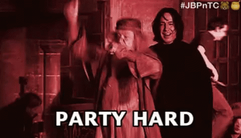 dumbledore-party-hard.gif