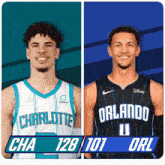 Charlotte Hornets (128) Vs. Orlando Magic (101) Post Game GIF - Nba Basketball Nba 2021 GIFs