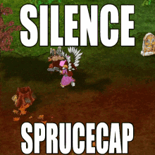 Silence Sprucecap GIF - Silence Sprucecap Hnh GIFs