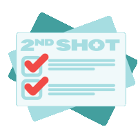 Second Shot Plan Your Vaccine Sticker