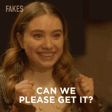 Can We Please Get It Zoe Christensen GIF - Can We Please Get It Zoe Christensen Fakes GIFs