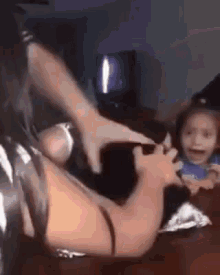 Baby Scream Pie Prank GIF - Baby Scream Pie Prank Scared Baby GIFs