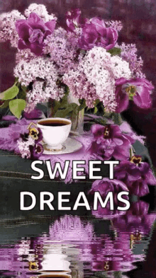 Sweet Dreams GIF - Sweet Dreams Flowers GIFs