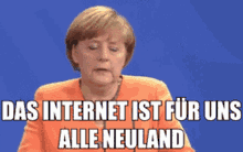 Das Internet Ist Fur Uns Alle Neuland Angela Merkel GIF